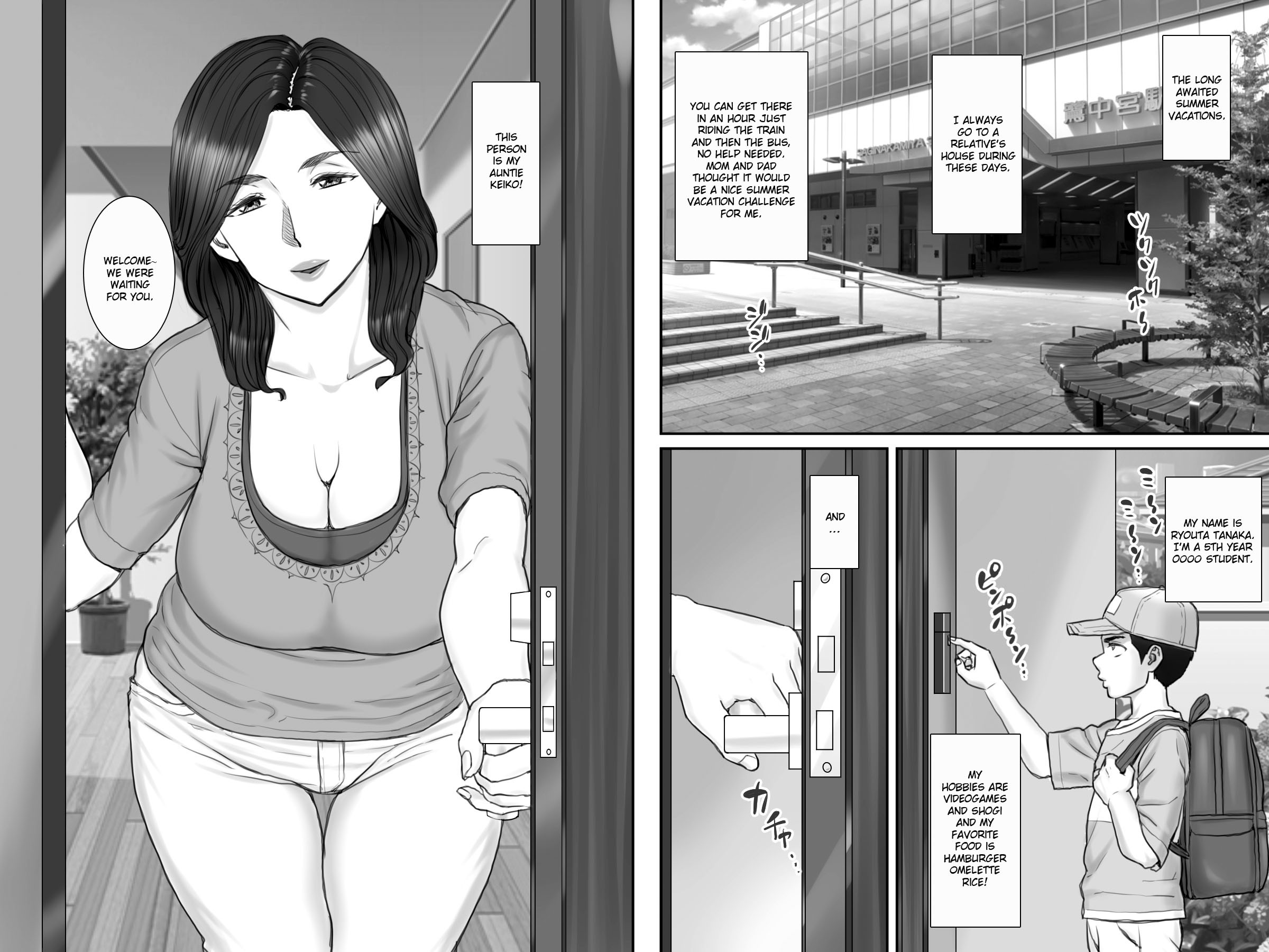 Hentai Manga Comic-A Summer Vacation In Which I Have Nonstop Sex With My Aunt-Read-65